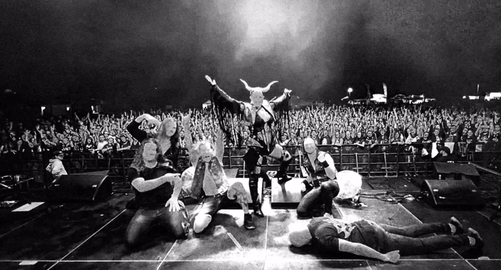Battle Beast in Czech, Basinfire festival. Crazy audience.